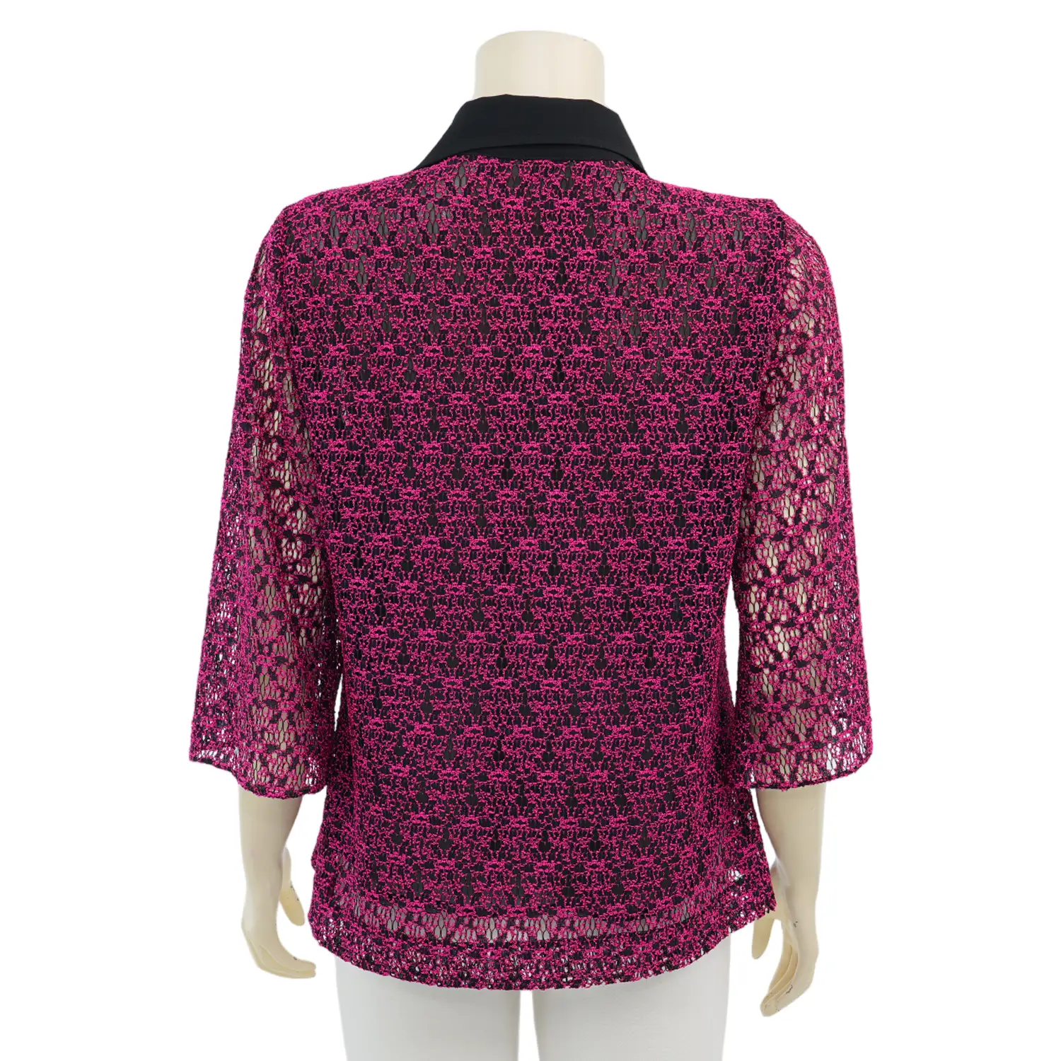 อาลิย่า เสื้อเชิ้ต แขน 3 ส่วน ผ้าลูกไม้ราเชล - Image 5