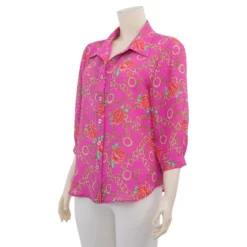 มิกิโกะ เสื้อเชิ้ต แขน 3 ส่วน ผ้าพีชสกินไอยู - Image 3