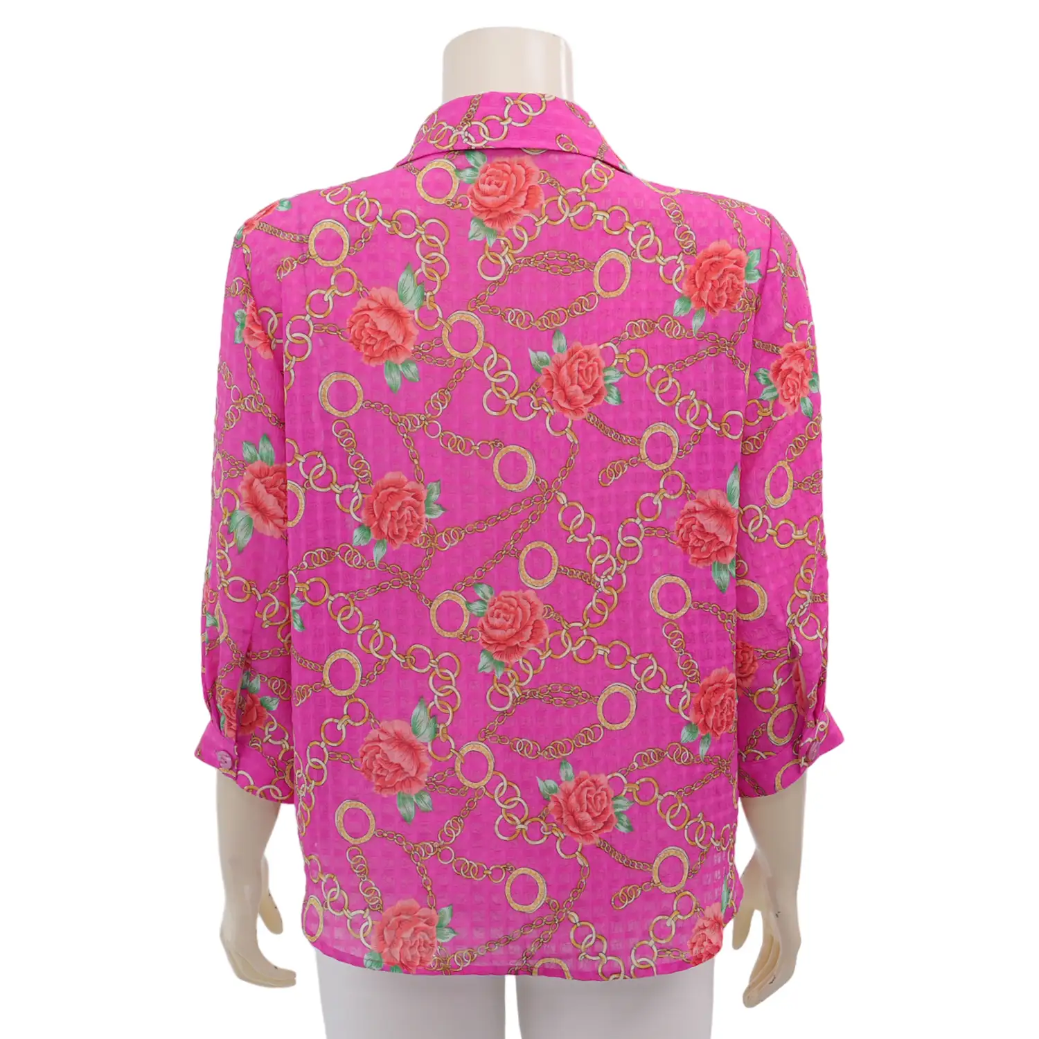 มิกิโกะ เสื้อเชิ้ต แขน 3 ส่วน ผ้าพีชสกินไอยู - Image 4