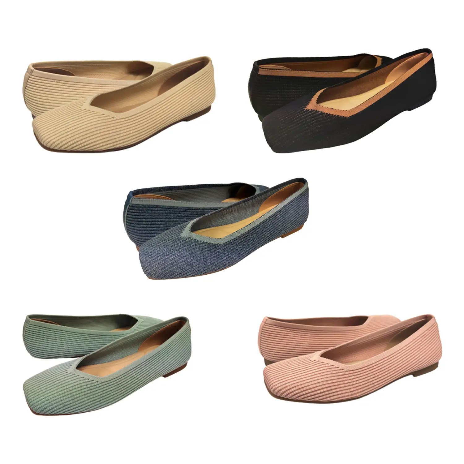 บีเอสซี ชูว์ รองเท้าสวมลำลอง สไตล์รองเท้าบัลเล่ต์ รุ่น Smart Flat : Allis