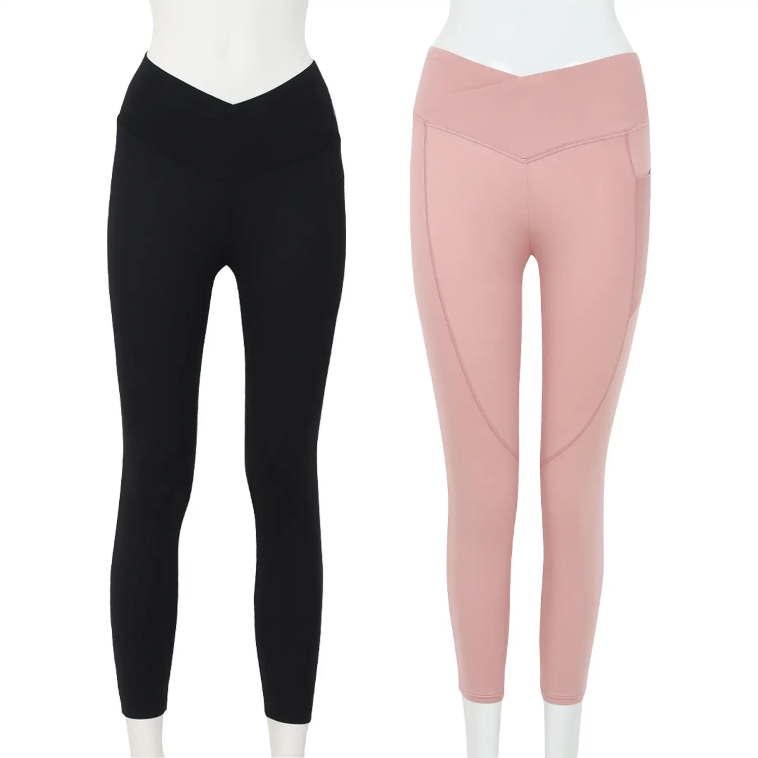 วาโก้ กางเกงออกกำลังกาย ขายาว 6 ส่วน Wacoal Motion Wear 2 ตัว 2 สี (สีดำ,สีชมพู)