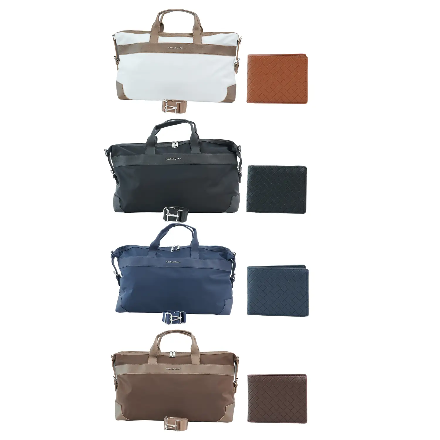 ฮาเลลูยา เซตกระเป๋าถือ รุ่น Judges Duff และกระเป๋าสตางค์ รุ่น Wallet Weave