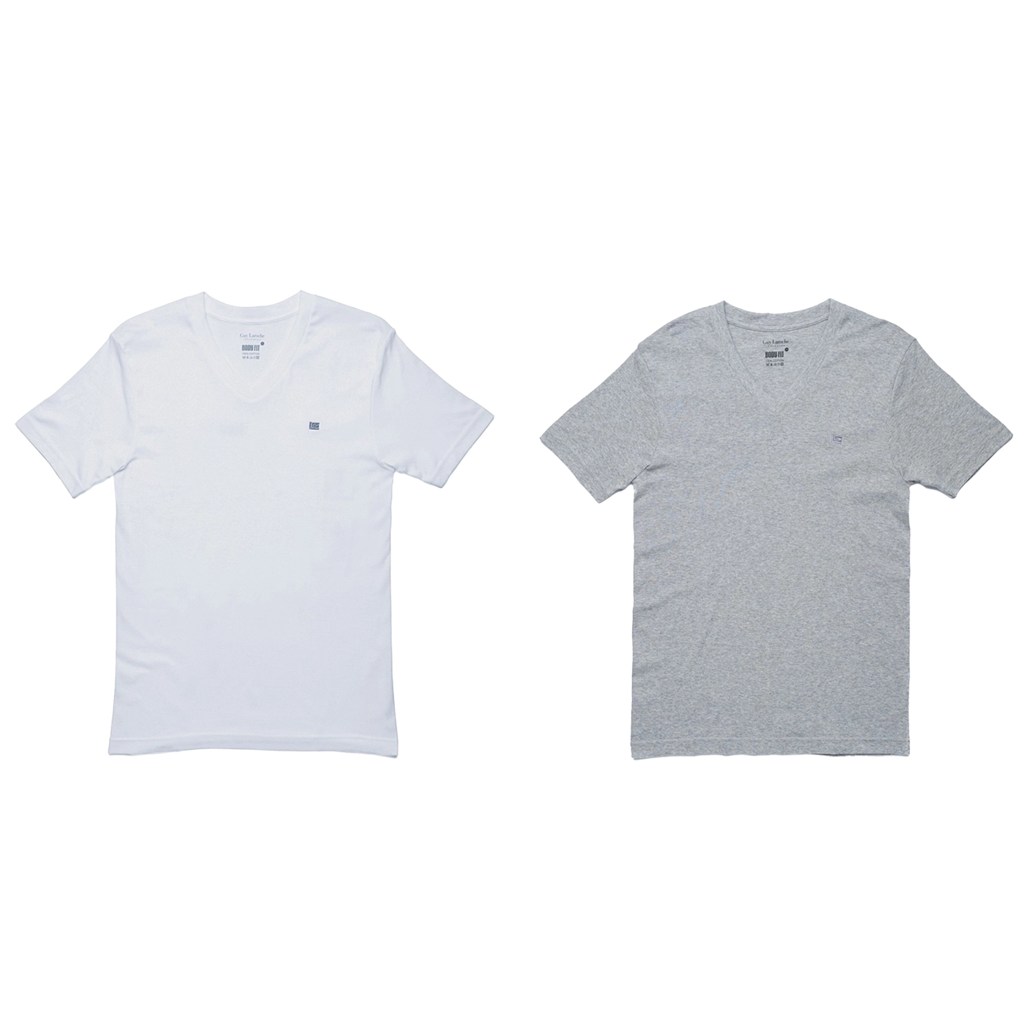 กี ลาโรช เซตเสื้อยืดคอวี แขนสั้น 2 ตัว