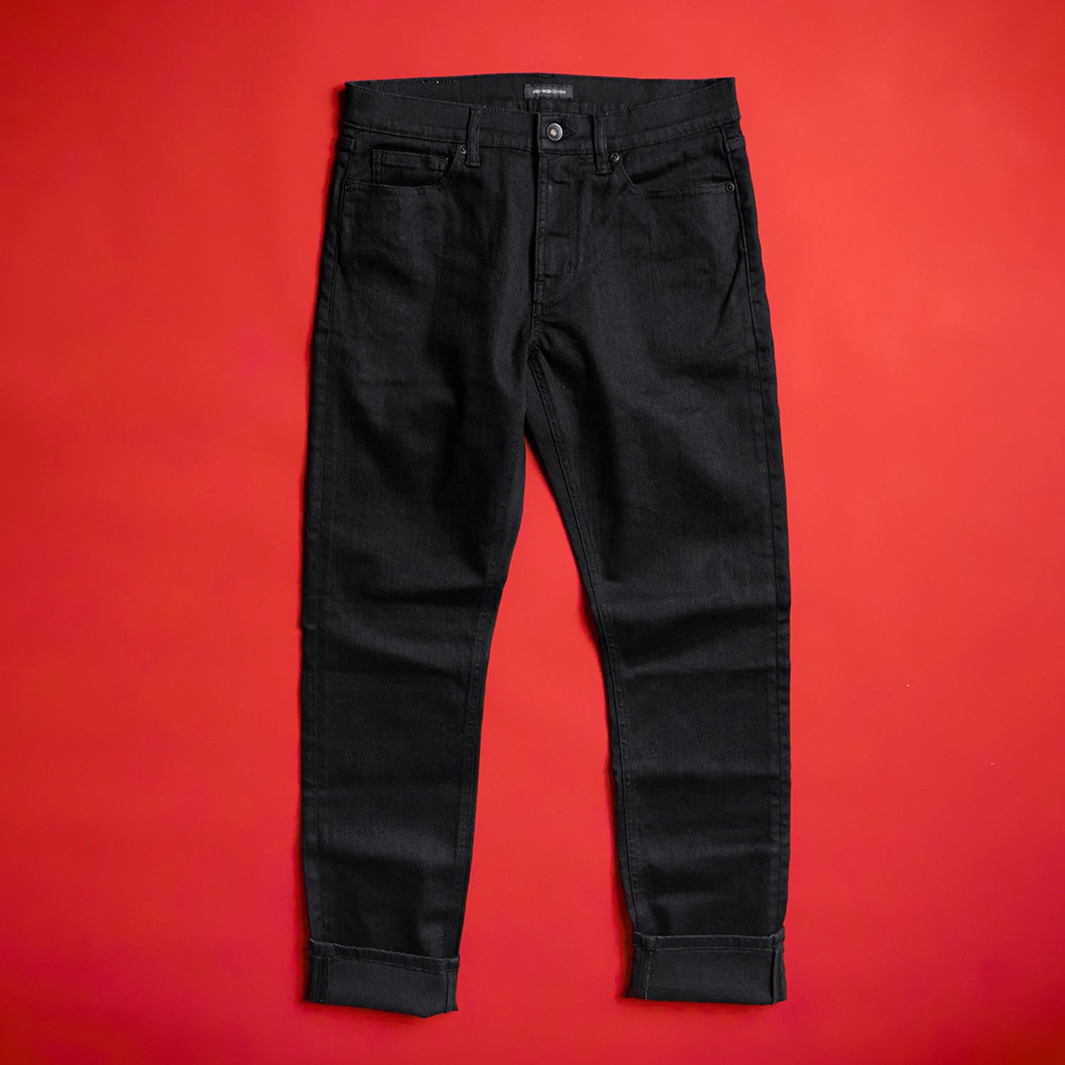 เอราวอน กางเกงยีนส์ Black Denim Slim