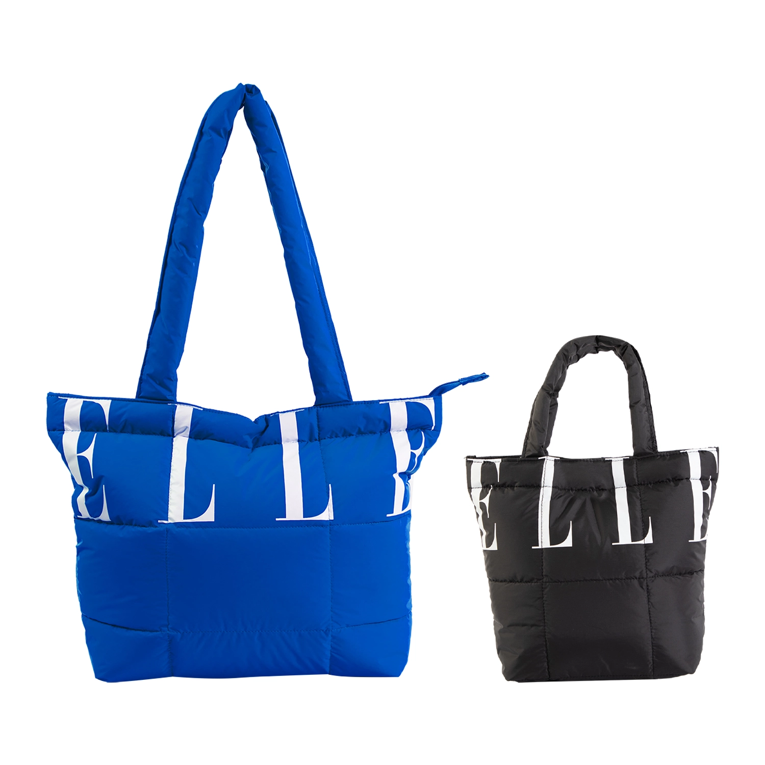 แอล อ็อม แบ็ก เซตกระเป๋าช้อปปิ้ง ELLE HOMME BAG ใบใหญ่ และ กระเป๋าช้อปปิ้งใบเล็ก
