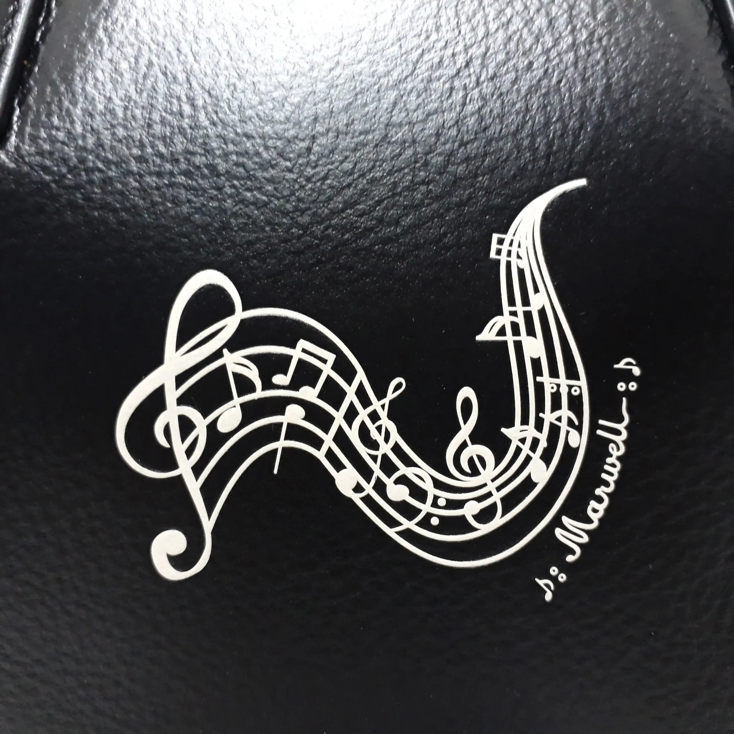 มาร์เวล กระเป๋าโททหนังวัวแท้ รุ่น Melody สีดำ - Image 4