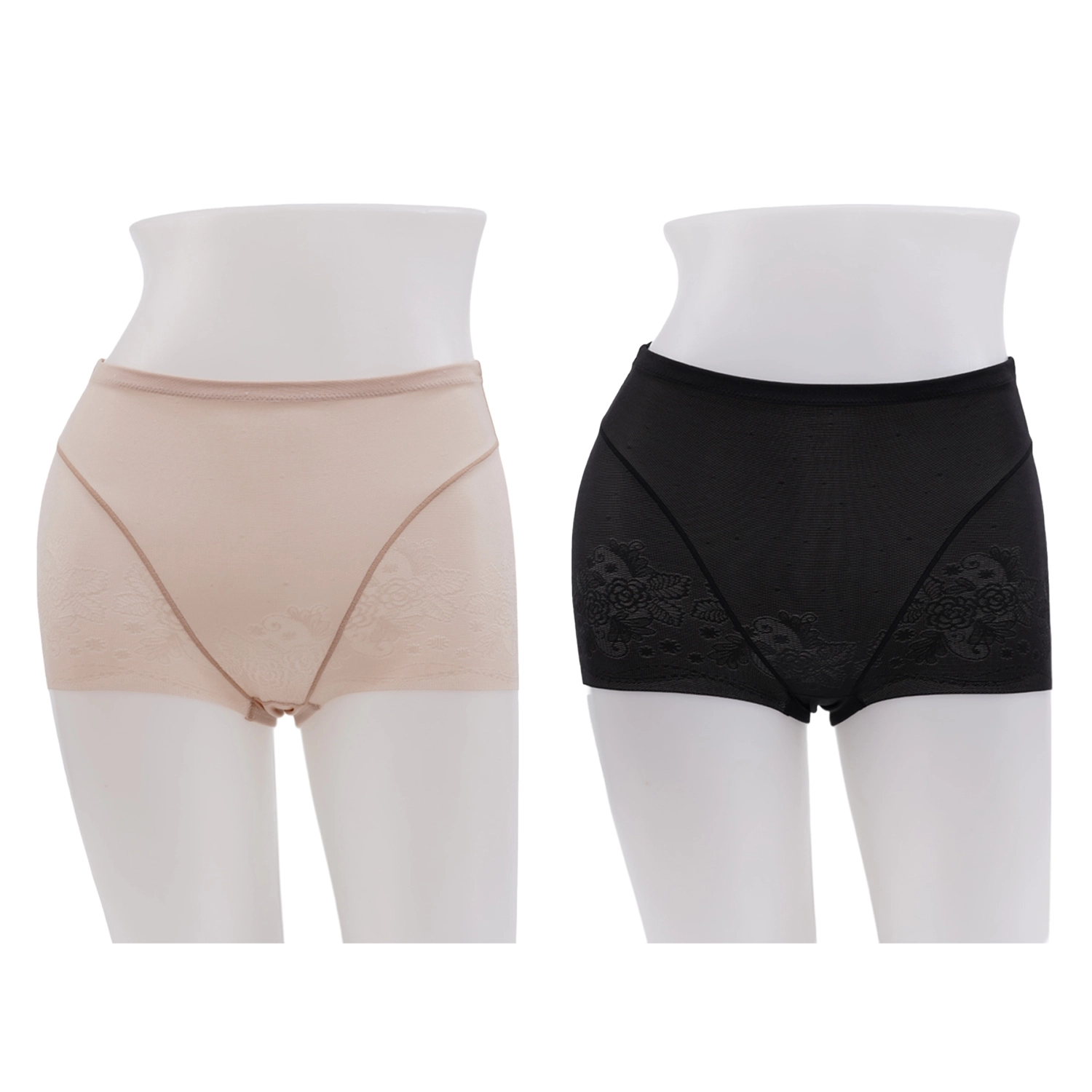 วาโก้ เซตกางเกงกระชับสัดส่วน LINNING SHAPE 2 ตัว 2 สี (เนื้อ/ดำ)