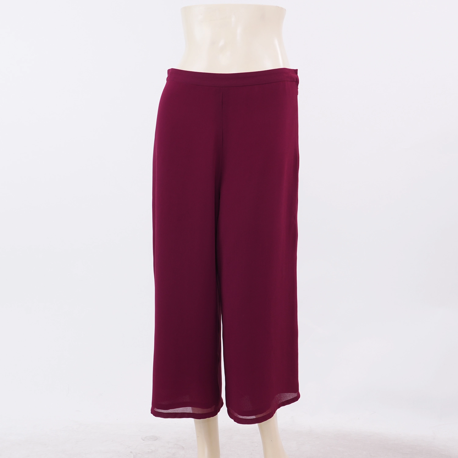 อาลิย่า กางเกงทรงคูลอต ขายาว 3 ส่วน ผ้าชีฟองชีราเมนท์