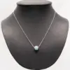 โอนโนรี สร้อยคอเงิน925 พร้อมชาร์ม ประดับเปลือกหอยมุกและเพชร CZ  ดีไซน์ Blue Sky Mother of Pearl