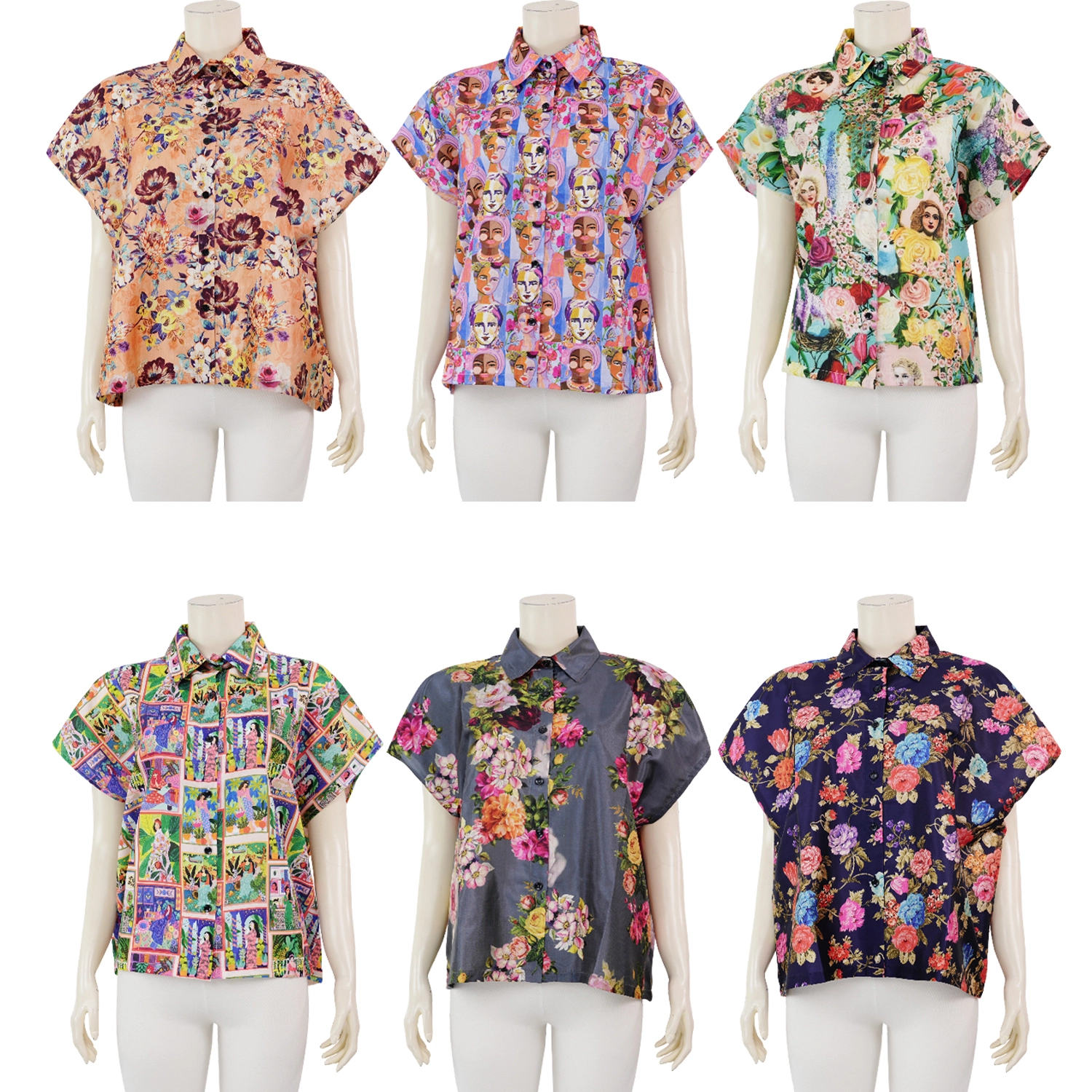 จิณณ์ณิชา ซิกเนเจอร์ เสื้อเชิ้ต แขนในตัว รุ่น Vintage Crop