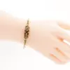 ศอศารา เจมส์ กำไลเงิน925 ชุบทอง18K  ประดับเขียวส่องและเซอร์คอน