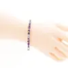 วิดา จิวเวลรี่่ สร้อยข้อมือเงิน925 ประดับลอนดอน บลู โทแพซ, สวิส บลู โทแพซและแอเมทิสต์