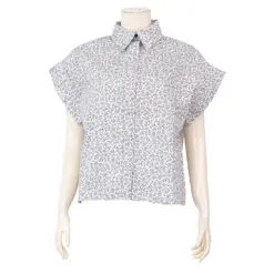 จิณณ์ณิชา ซิกเนเจอร์ เสื้อคอปก แขนสั้นทรงแขนก้วาง - Image 2