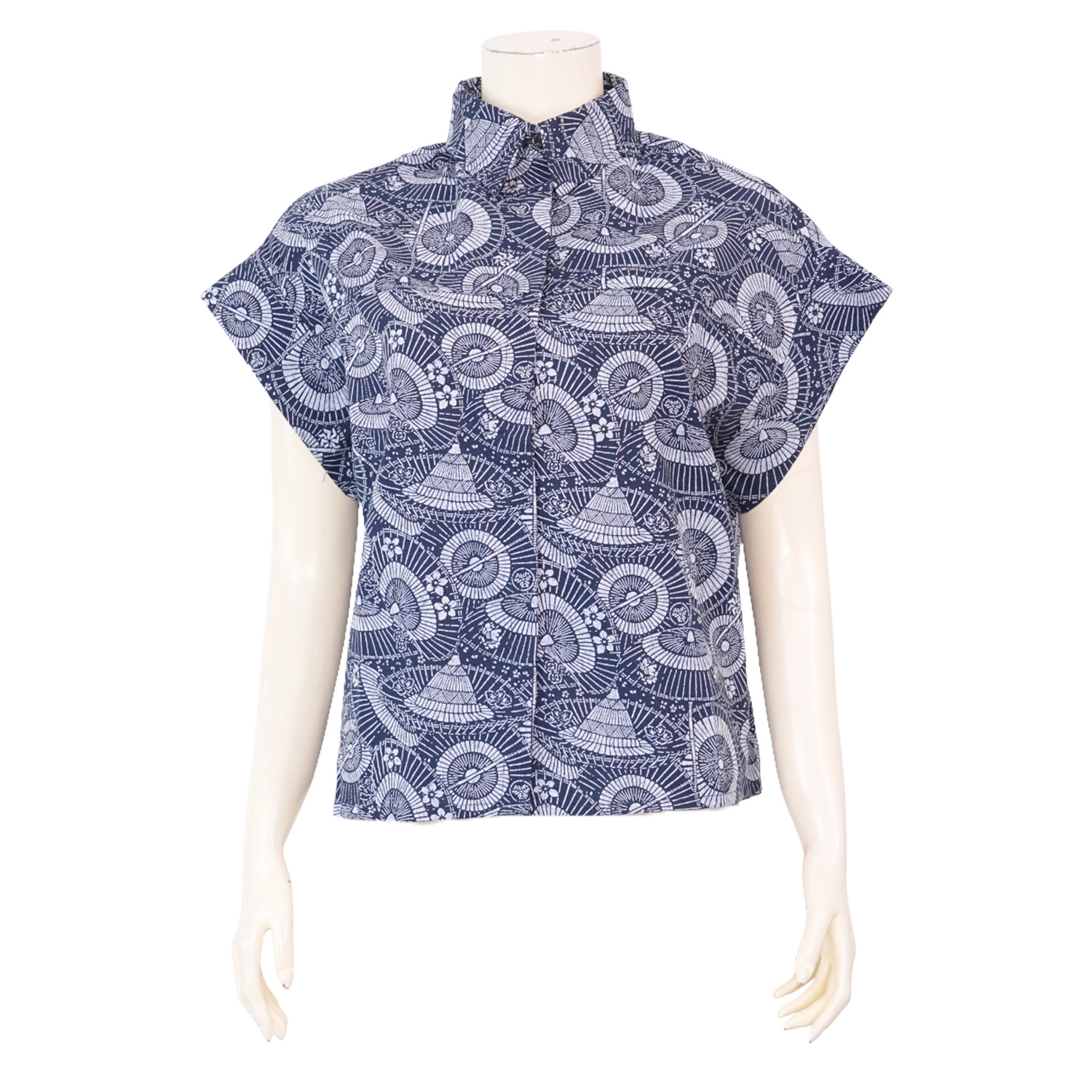 จิณณ์ณิชา ซิกเนเจอร์ เสื้อคอปก แขนสั้นทรงแขนก้วาง - Image 3