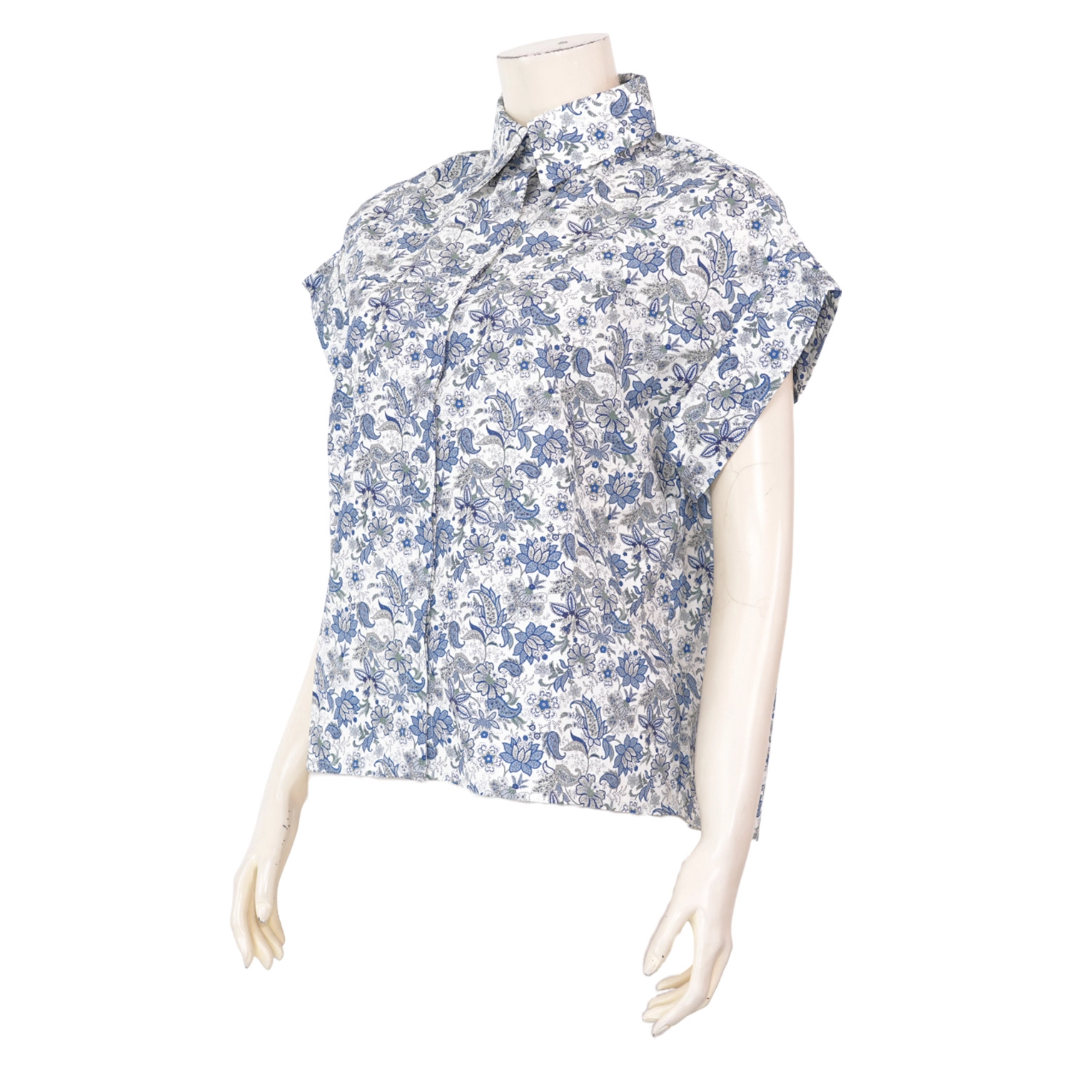 จิณณ์ณิชา ซิกเนเจอร์ เสื้อคอปก แขนสั้นทรงแขนก้วาง - Image 6
