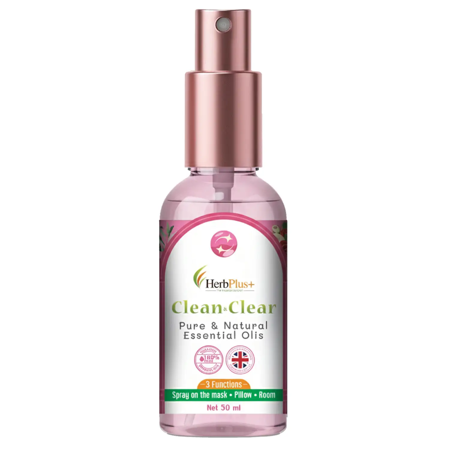 เฮิร์บ พลัส Deep Sleep Pure 50 มล., คลีน แอนด์ เคลียร์ 50 มล. และดี สเทรส 50 มล. - Image 3
