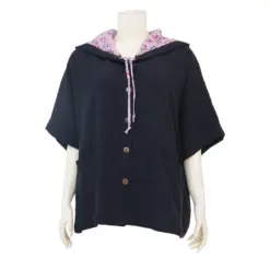 สยาม เทคซไทล เสื้อคลุม แขนสั้น สไตล์เสื้อฮู้ด - Image 3