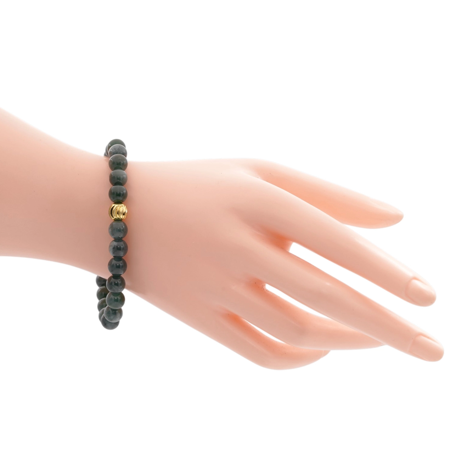จิณณ์ณิชา ลักซ์ชัวรี่ สไตล์ สร้อยข้อมือหยกกัวเตมาลา