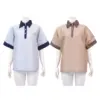 เธอ เธอ เสื้อคอปก แขนสั้นทรงกระบอก ผ้าไหมอินเดีย