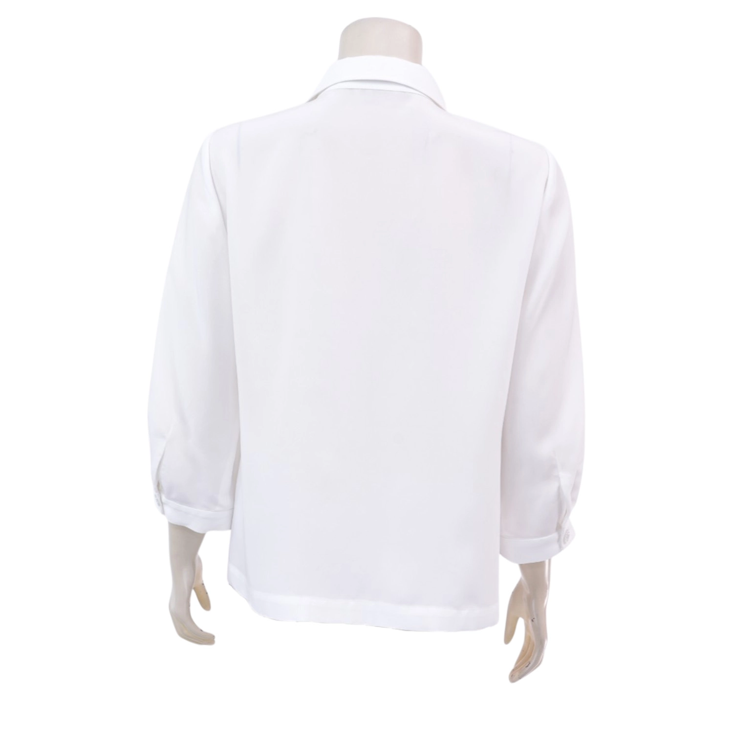 มิกิโกะ เสื้อคอปก แขนยาว 4 ส่วน ผ้าทวิว - Image 3