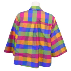 ป๊อป เทเลอร์ เสื้อคอปก  แขนสไตล์กิโมโน - Image 5