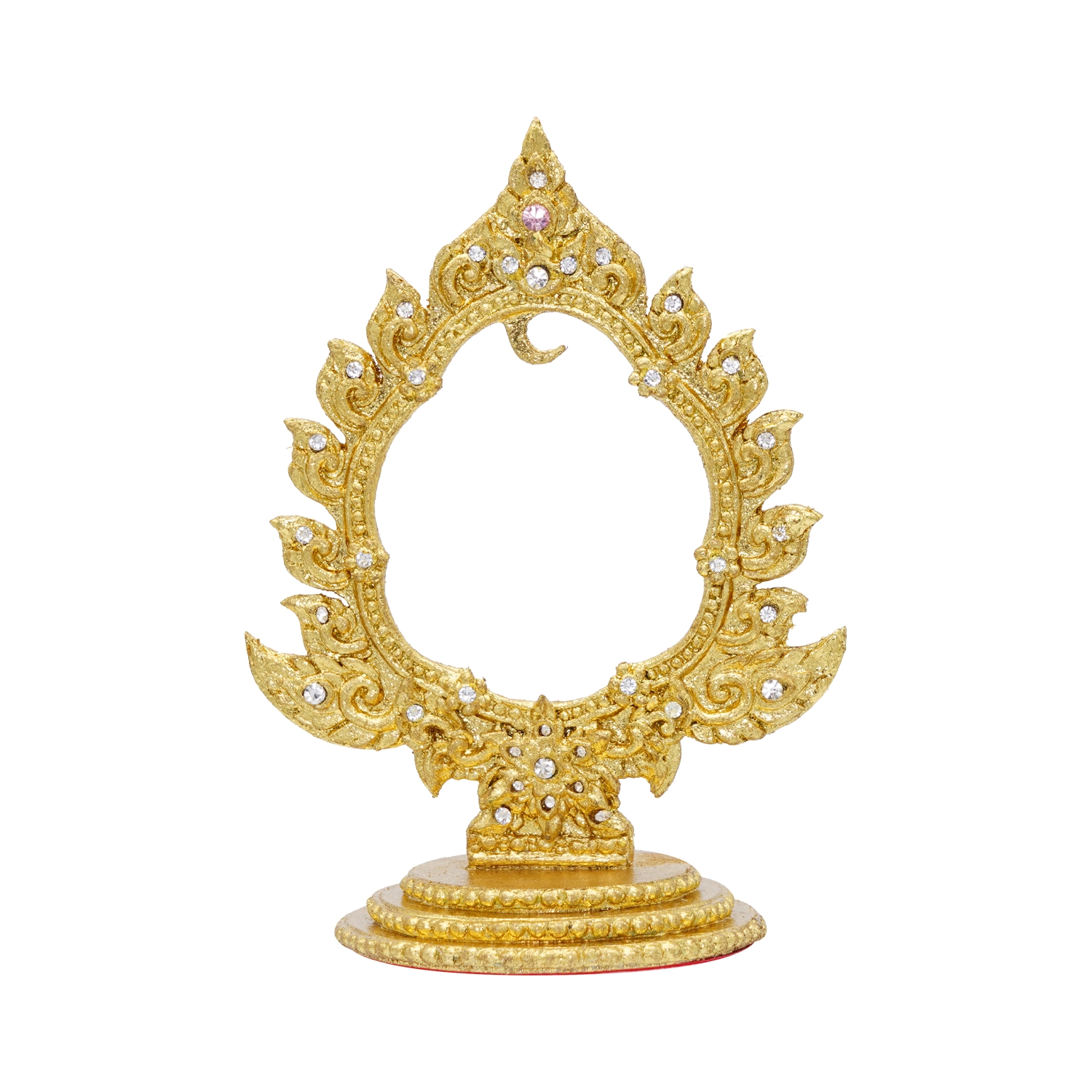 ซุ้มแขวนพระ ประดับ คริสตัล สวารอฟสกี้ รุ่นปทุมเทวา