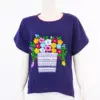 อินทนิล เชียงใหม่ เสื้อผ้าฝ้ายปักกระถางสีกรมท่า