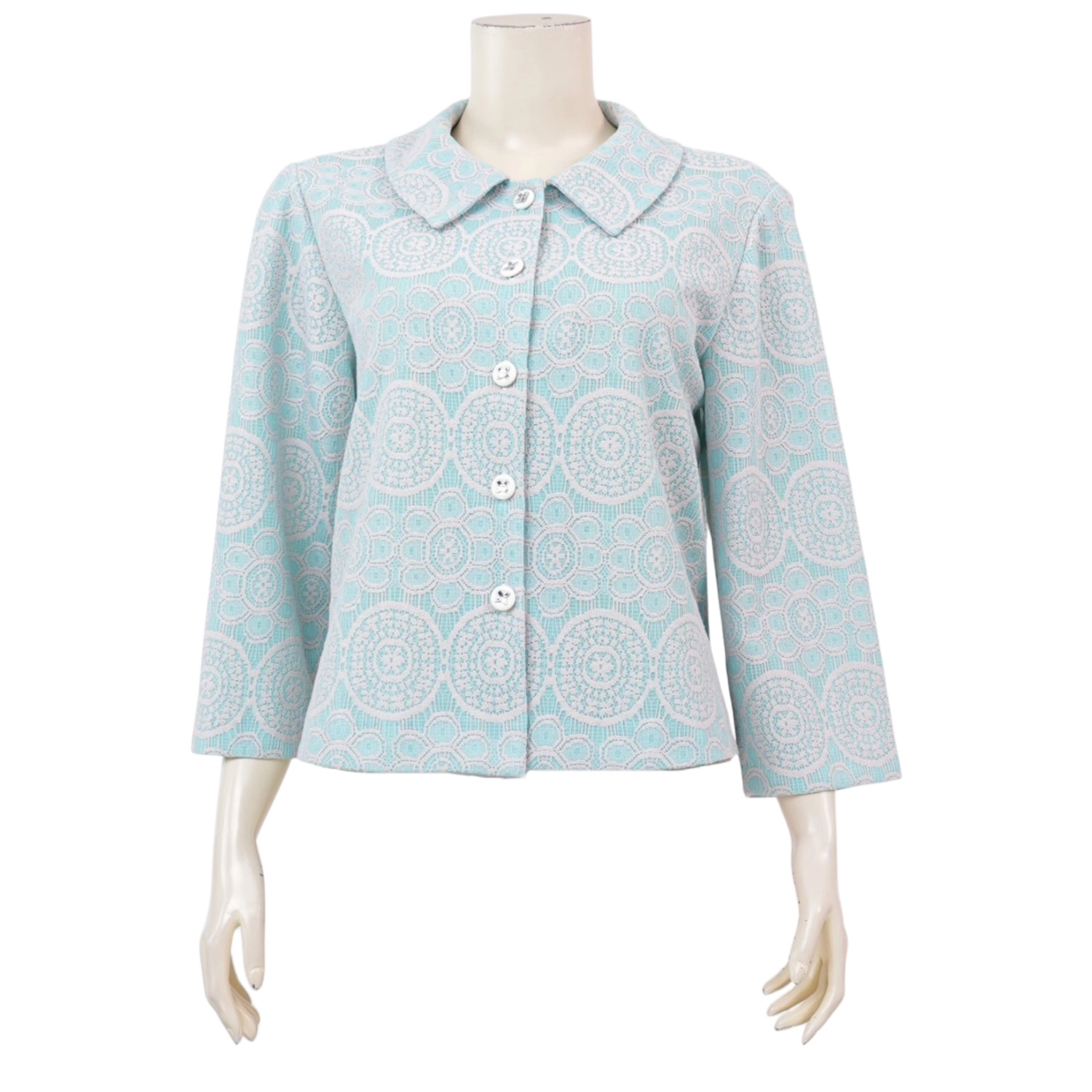ซาร่า เสื้อคอปก แขนยาว 4 ส่วน ผ้าลูกไม้แฟนซี - Image 2