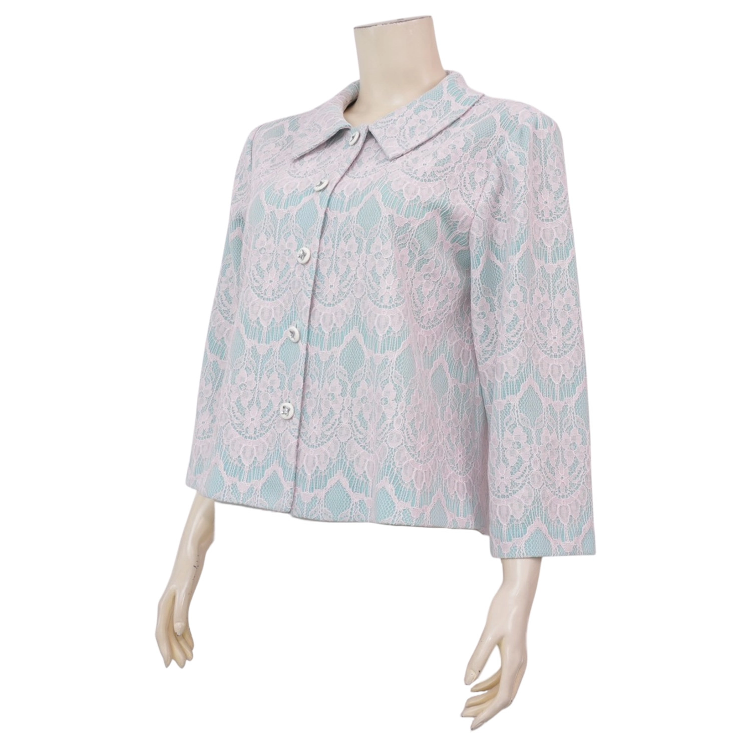 ซาร่า เสื้อคอปก แขนยาว 4 ส่วน ผ้าลูกไม้แฟนซี - Image 5