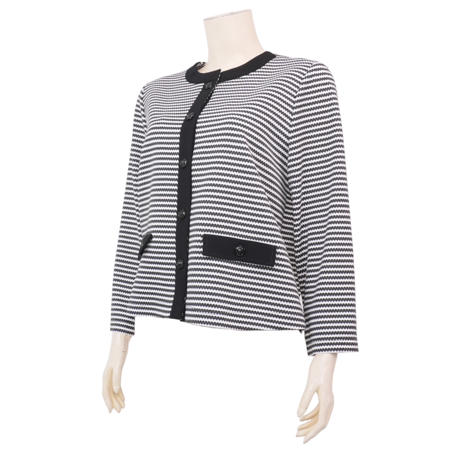 ซาร่า เสื้อคอปาด แขนยาวทรงกระบอก ผ้ายืดแฟนซี - Image 2
