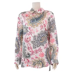 จิณณ์ณิชา ซิกเนเจอร์ เสื้อคอปกแขนยาว ผ้าซิลก์ซาติน - Image 4