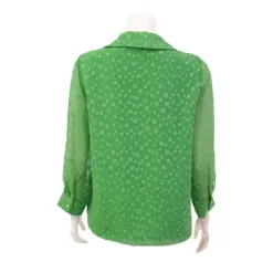 อะมิร่า เสื้อคอปก  แขนยาวทรงกระบอก ผ้าชีฟองอุรากีรี่ - Image 3