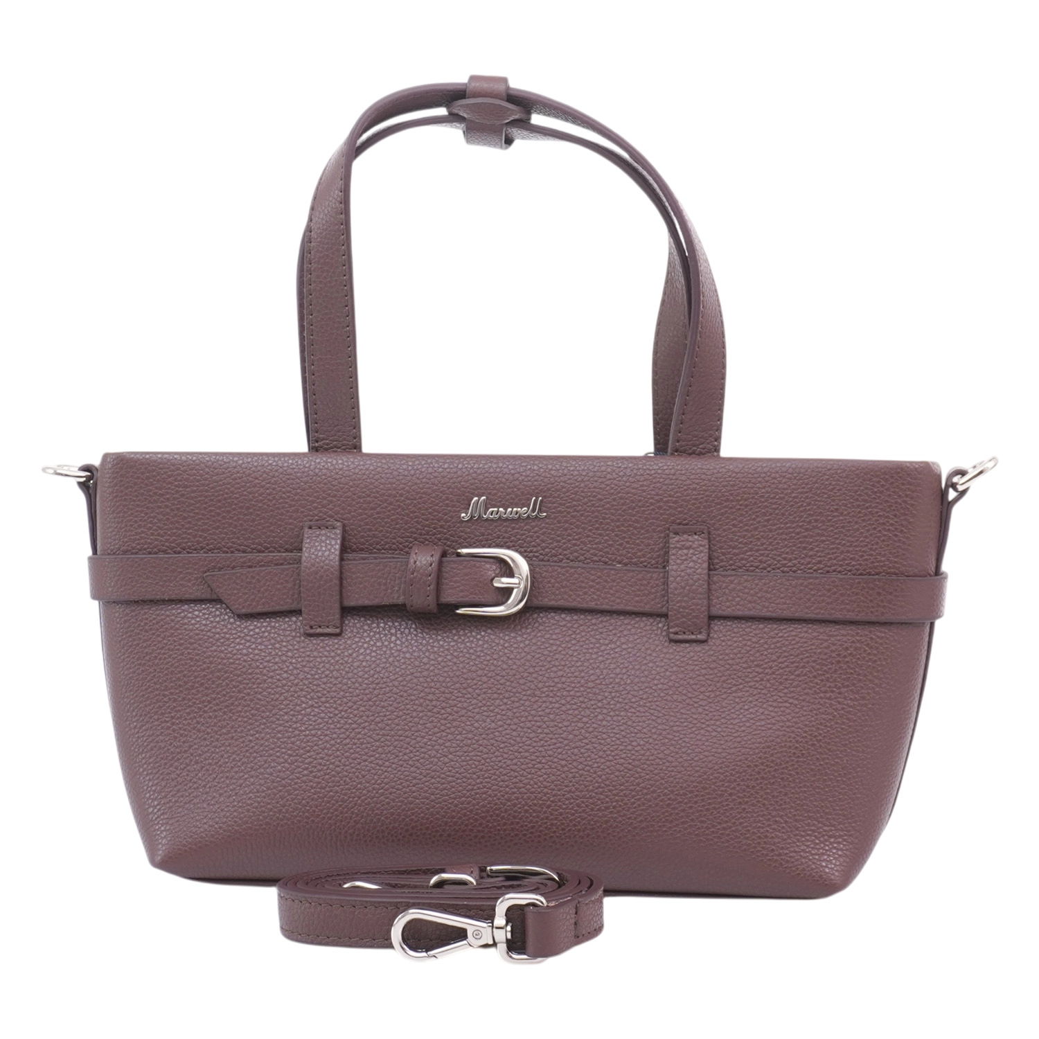 มาร์เวล กระเป๋าถือหนังวัวแท้ BUSKET HANDBAG - Image 3
