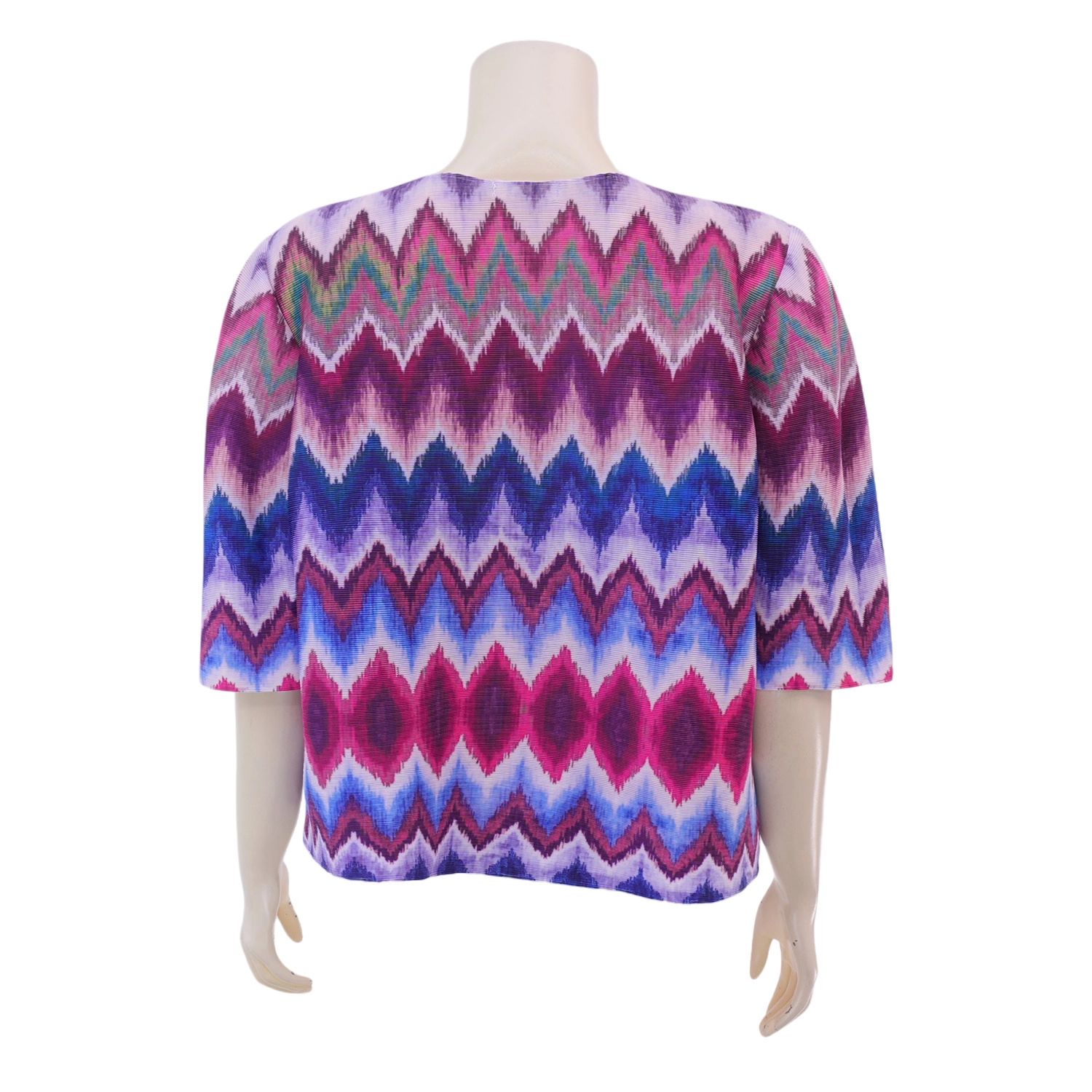 ควีนนาร์ บูติค เสื้อเบลาส์คอกลม แขนยาว 4 ส่วน - Image 5