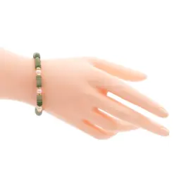 ลักษ์ มงคล สร้อยข้อมืออะเวนจูรีน ฮีมาไทต์และมุกน้ำจืด - Image 2