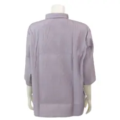 แอลลี่ เสื้อคอปก แขนยาว 3 ส่วน แต่งกระเป๋าใบใหญ่ - Image 5