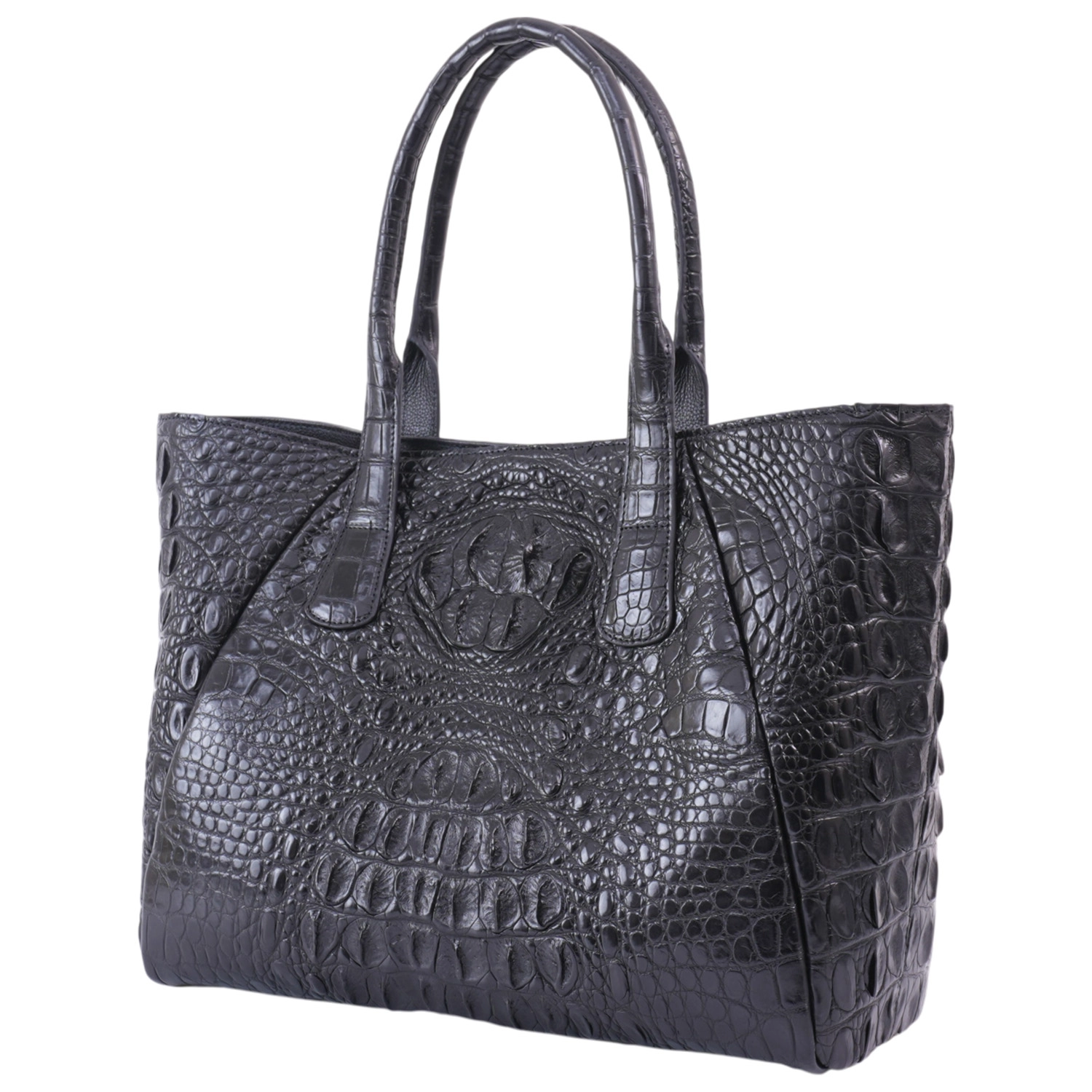 ริเวอร์ กระเป๋าโททหนังกระดูกจระเข้ รุ่น SABLE CROC TOTE - Image 4