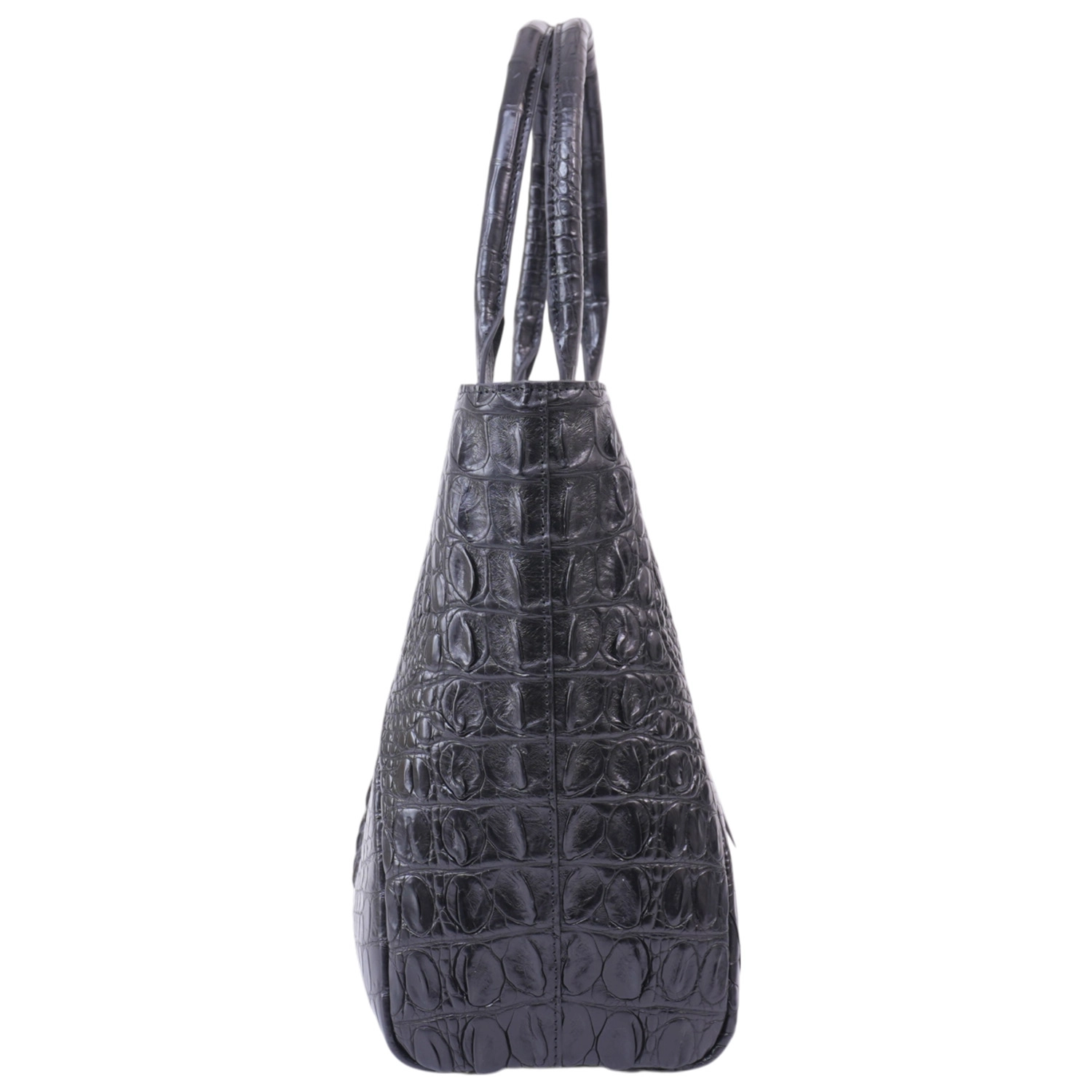 ริเวอร์ กระเป๋าโททหนังกระดูกจระเข้ รุ่น SABLE CROC TOTE - Image 6