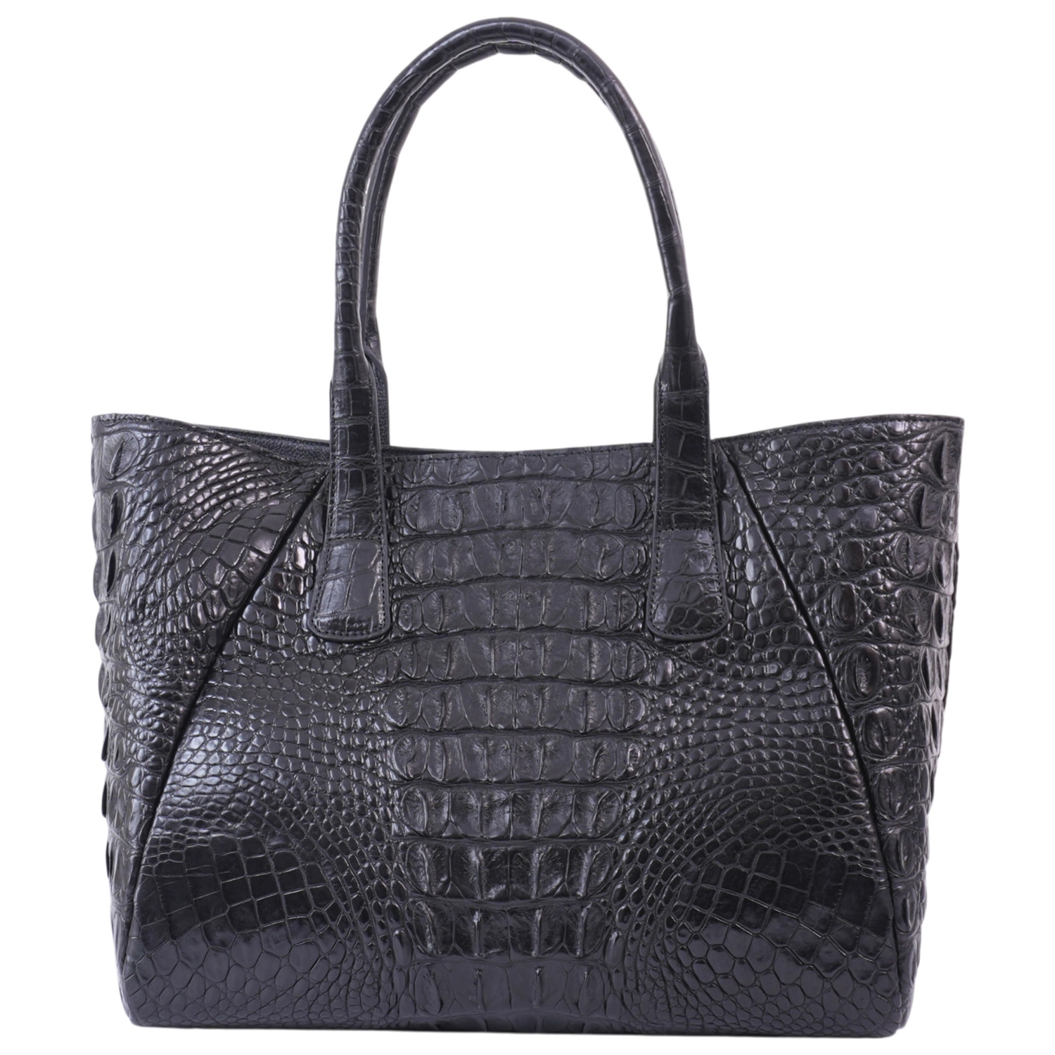 ริเวอร์ กระเป๋าโททหนังกระดูกจระเข้ รุ่น SABLE CROC TOTE - Image 5