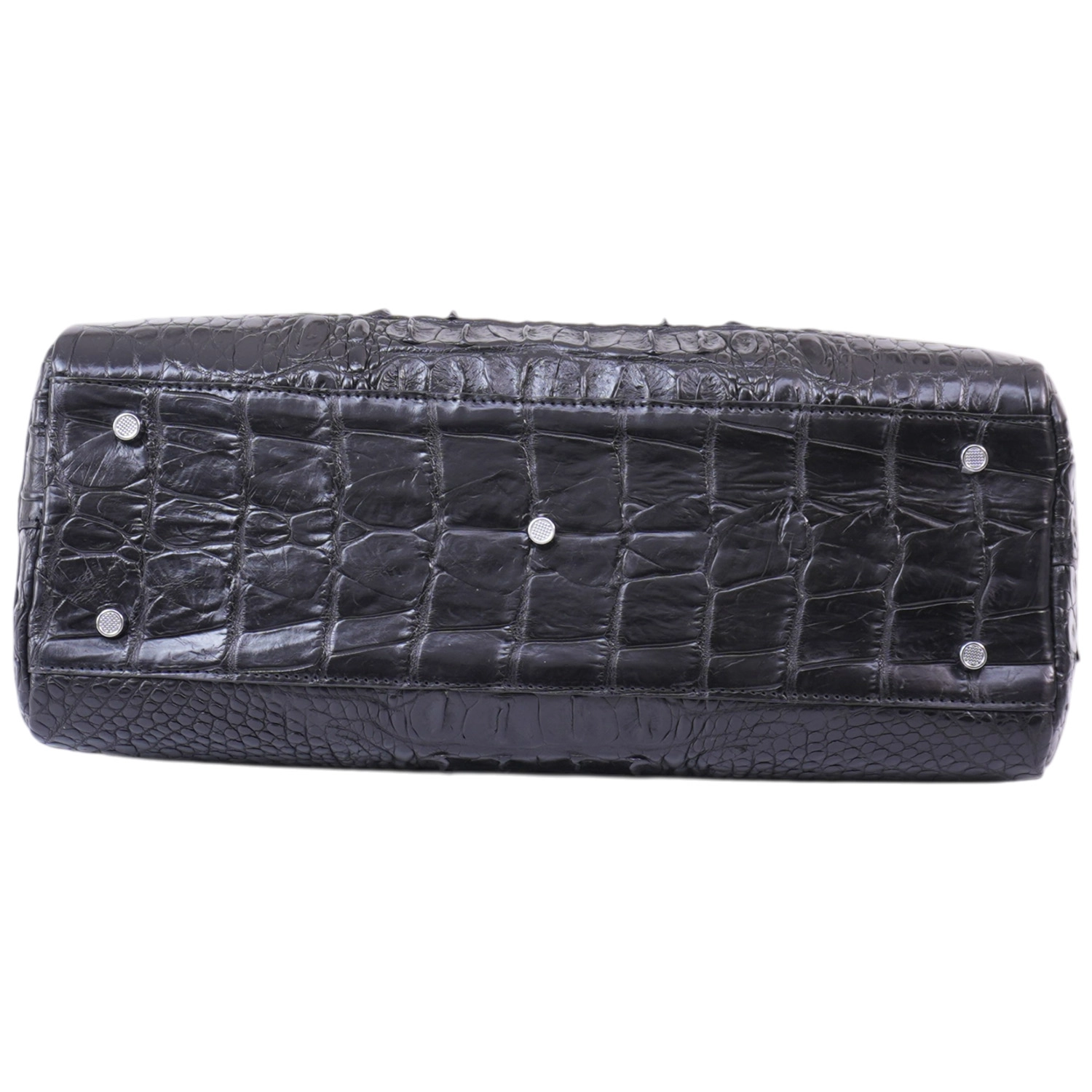 ริเวอร์ กระเป๋าโททหนังกระดูกจระเข้ รุ่น SABLE CROC TOTE - Image 7
