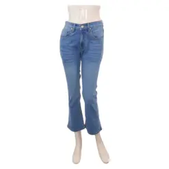 แอล กางเกงขายาว 7 ส่วน ทรง SLIM ปลายขาบาน