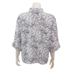เอลล่า มอสส์ เสื้อคอปก ทรงปีกค้างคาว ผ้าพีชสกิน - Image 3