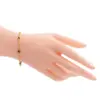 อัญญามินทร์ สร้อยข้อมือเงิน925 ชุบทอง18K แบบสเตชั่น ประดับไพลิน