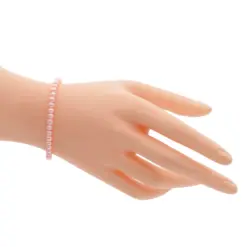 Alternative view of เม็งเฮง ไข่มุก เซตสร้อยข้อมือมุกน้ำจืด สีพิสตาชิโอและสีชมพู