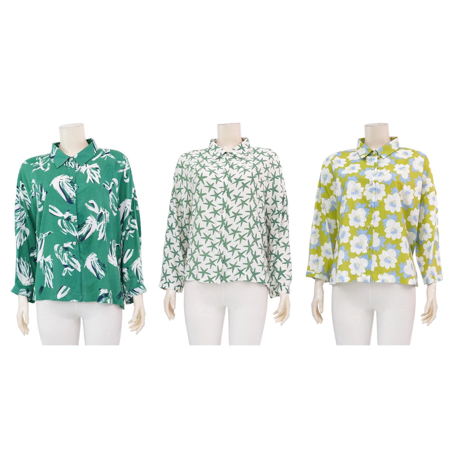 มาร์ท่า ออร์ลีน แอ็คแซคคิวทีฟ เสื้อคอปก แขนทรงกระบอก ยาว 3 ส่วน