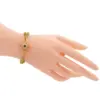 ลักษ์ มงคล สร้อยข้อมือเพริดอต และฮีมาไทต์ ตกแต่ง ชาร์มประดับเพชร CZ