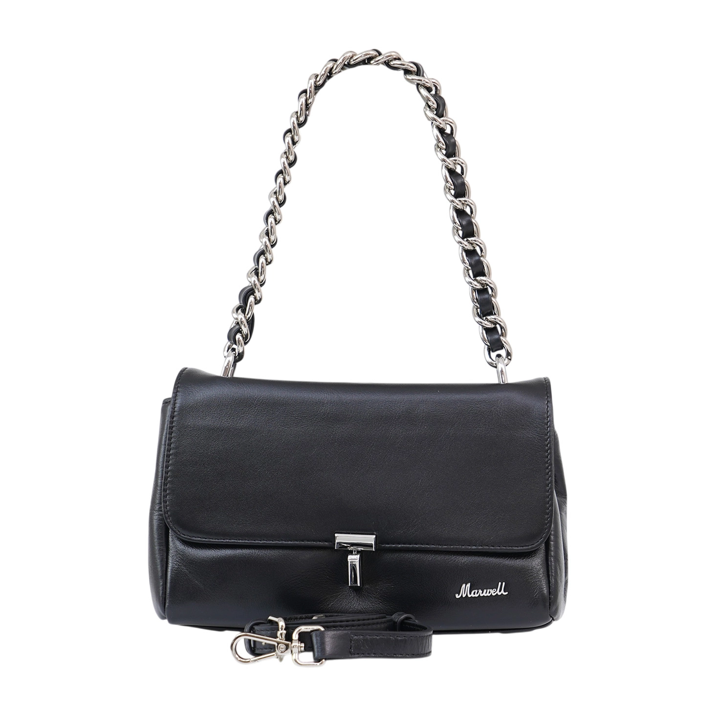 มาร์เวล กระเป๋าถือหนังวัวแท้ BUSKET HANDBAG - Image 3