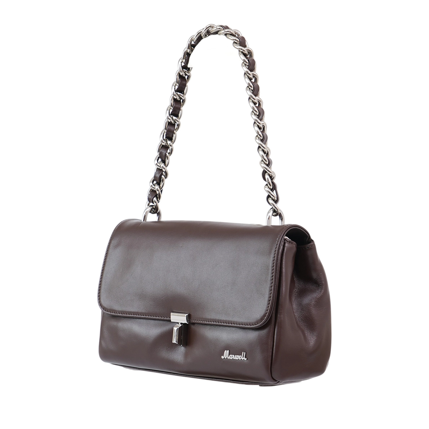 มาร์เวล กระเป๋าถือหนังวัวแท้ BUSKET HANDBAG - Image 5