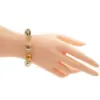 ชายย์นี่ บาย ไลลา สร้อยข้อมือเงิน925  ประดับมุกน้ำจืด, ไหมทอง และคริสตัลสวารอฟสกี้