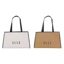 แอล กระเป๋าโททผ้าแคนวาส FRINGE TOTE